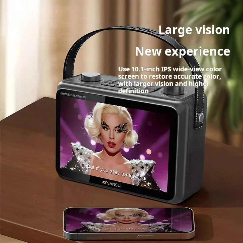 Audio Music To Lyrics - Sansui k115 tela led 10.1 polegadas