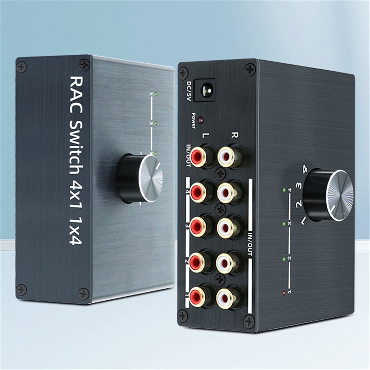 Audio Music Converter - Comutador de Áudio Estéreo DTC5 4