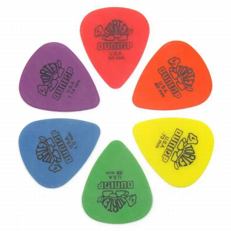 Electric Guitar Pick Pack - 10 pçs palhetas de guitarra dunlop