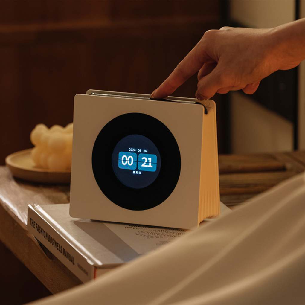 Audio Music To Lyrics - Relógio portátil bluetooth alto-falante sem fio