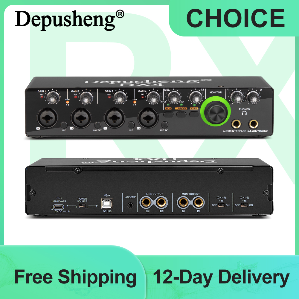 Depusheng interface de áudio r - Audio Music Converter avaliação e preço