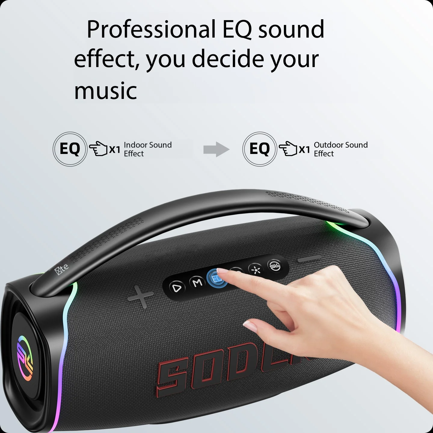 Caixa de Som Bluetooth Portáti - Apple Music Audio Quality avaliação e preço