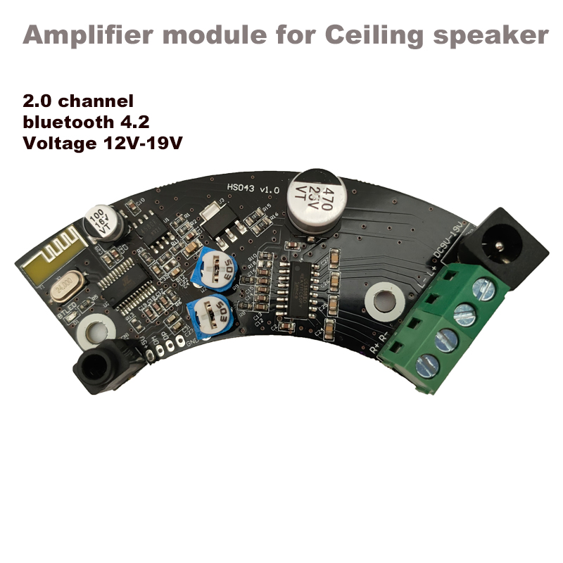 Placa amplificadora bluetooth  - Audio Music In Background avaliação e preço