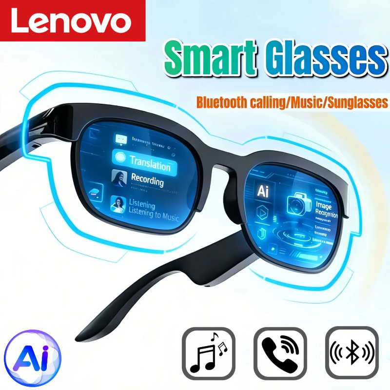 Óculos Inteligentes Lenovo 202 - Audio Music Recording avaliação e preço