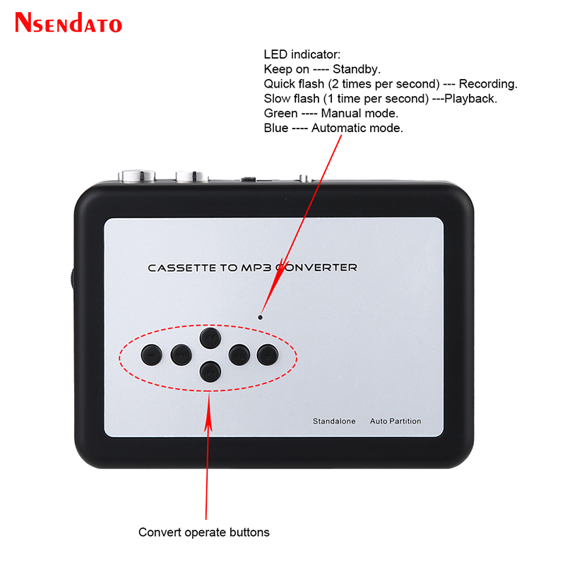Ezcap 231 USB Cassete Tape Lei - Audio Music File avaliação e preço