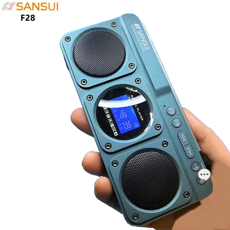 Portátil f28 rádio fm hi-fi qu - Apple Music Audio Quality avaliação e preço