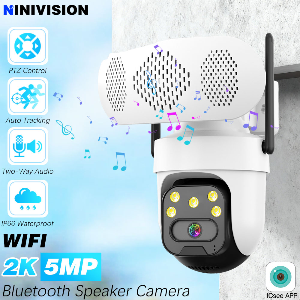 Câmera de Música 5MP com WIFI, - Audio Music Player App avaliação e preço